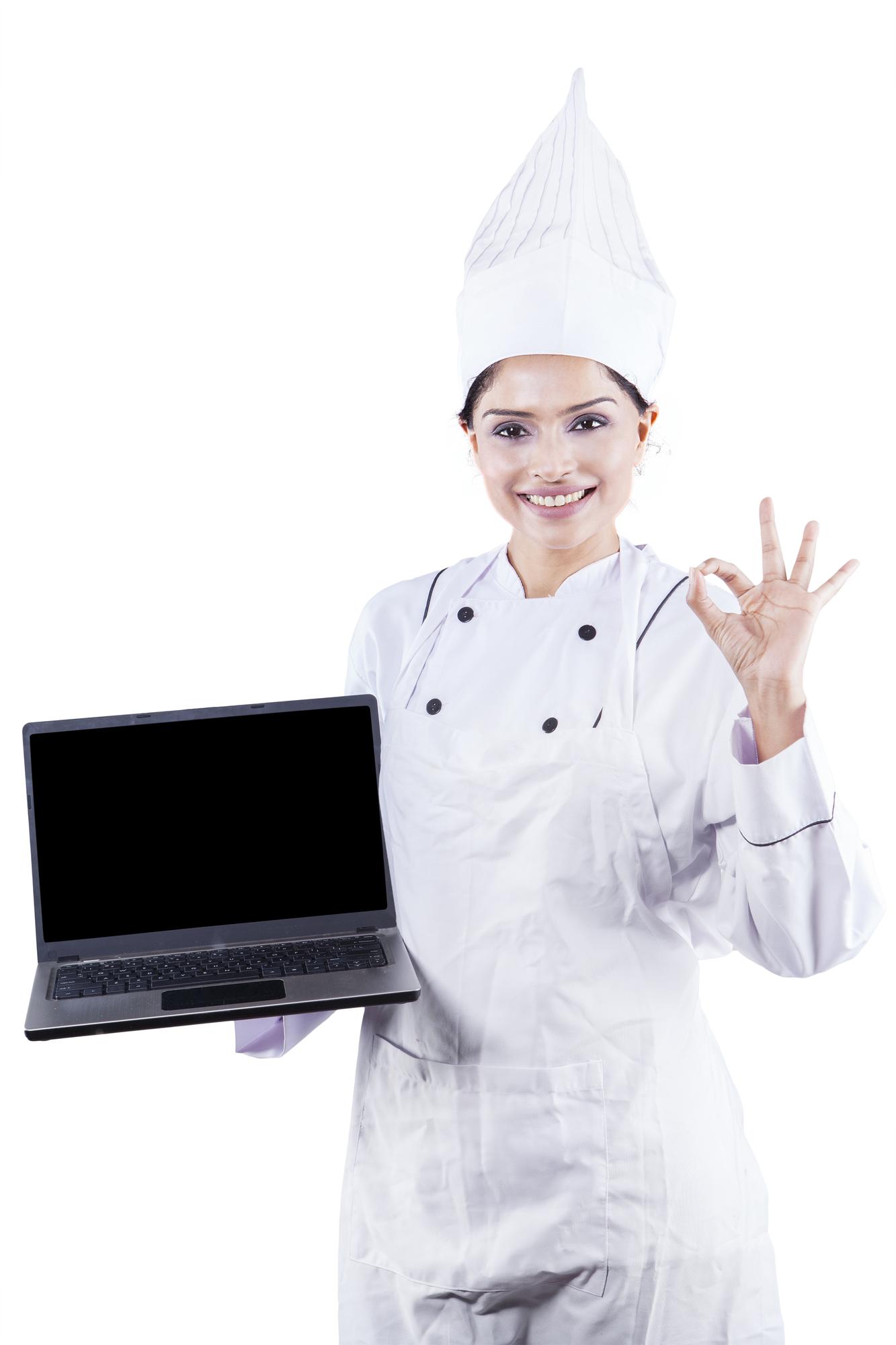 Instructor inviting students into studio kitchen